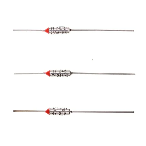 Vista 6 de Fusible térmico de temperatura metálica RY65 149.0 °F 149 ℉ 10A 250V 10 piezas