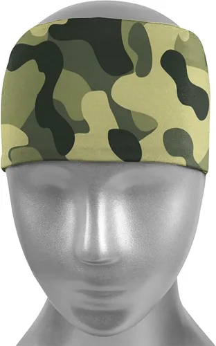 Vista 3 de Diademas deportivas personalizadas para hombres y mujeres, bandas para el cabello personalizadas, bandana para gimnasio, correr, ciclismo, yoga