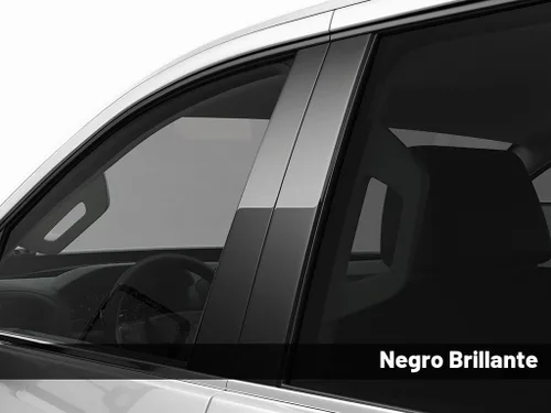 Vista 8 de Rvinyl Moldura de ventana de poste de pilar compatible con Honda Accord 2008-2012 (Coupe) - Brillo (negro)