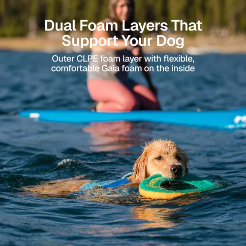 Vista 8 de Ruffwear, Chaleco salvavidas para perro, chaleco de natación, azul profundo