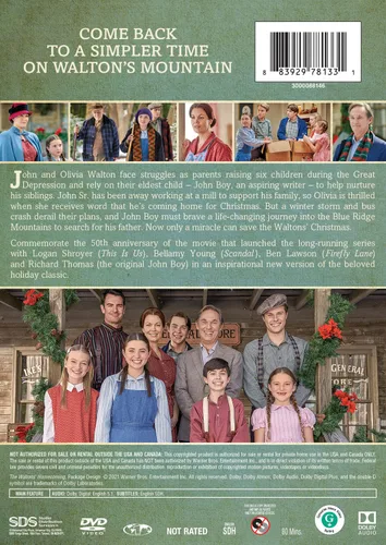 Vista 2 de The Waltons Homecoming (2021) (DVD)