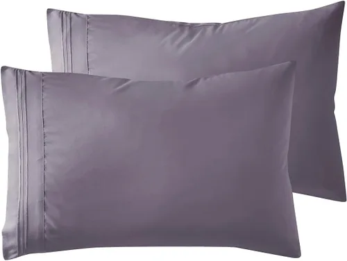 Vista 78 de Nestl - Juego de 2 fundas de almohada de microfibra azul playa tamaño Queen, 20 x 30 pulgadas