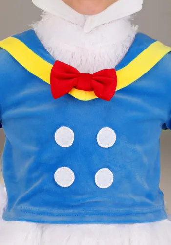 Vista 3 de Disfraz de Donald Duck para Niños Pequeños Multicolor