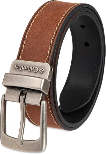 Vista 9 de Columbia Men's 2-in-1 Reversible Casual Leather Belt – Versatile Everyday Style, Dual-sided Strap