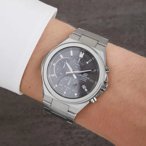 Vista 3 de Casio Analog EFB-700D-8AVUEF, Plata, Pulsera