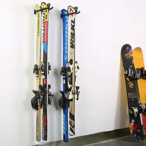 Vista 8 de TORACK Ganchos de garaje para organizador de herramientas resistentes, soporte de pared, ganchos de almacenamiento de garaje para neumáticos