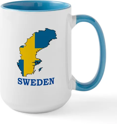 Vista 39 de CafePress - ITS COLOMBIA NOT COLUMBIA - FLAG Mugs - Coffee Mug, Large 15 oz. White Coffee Cup
