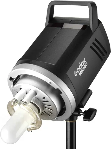 Vista 5 de Godox MS300 300WS 2.4G Wireless X System Studio Flash, temperatura de color 5600±200k, tiempo de reciclaje de 0.1-1.8S, utilizando el gatillo Godox