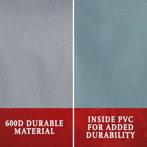 Vista 6 de Bolsa de Almacenamiento Premium para Luces de Navidad – Material 600D Resistente a Desgarros de Servicio Pesado con Asas Reforzadas – Incluye 3