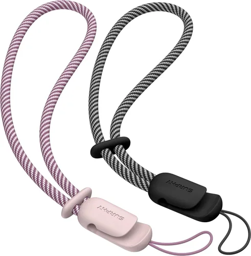 Vista 32 de SURPHY Paquete de 2 cordones de teléfono para funda de teléfono celular, correa de muñeca de teléfono para funda, correa de teléfono celular