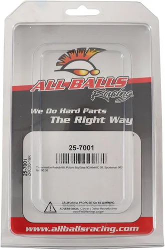 Vista 4 de All Balls Kit de rodamientos y sellos de transmisión Racing All Balls (25-7001) para Polaris Big Boss 500 6x6 2000 2001 2002 2003, Sportsman 500 6x6