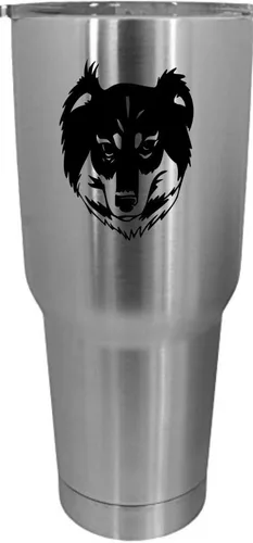 Vista 454 de Cairn Terrier - Vaso grabado con temática de perro, 30 onzas