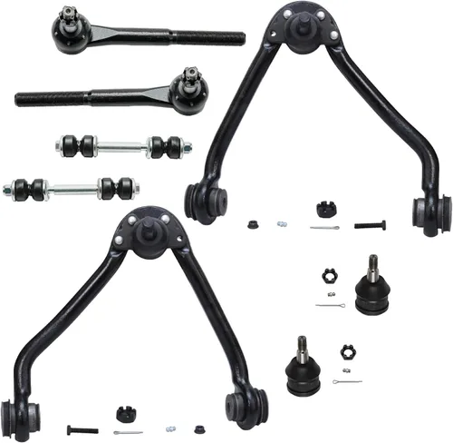 Vista 120 de Detroit Axle - Kit de brazos de control de extremo de 8 piezas para Toyota 2001-2003 Highlander 2002-2003 Camry Lexus ES300, 2 conjuntos de brazos