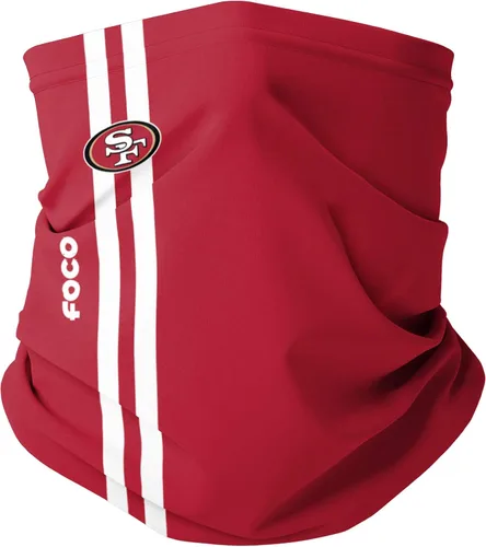 Vista 119 de FOCO NFL unisex-adult Nfl Team Logo Neck Gaiter Multiuse Mini impresión del color del equipo.