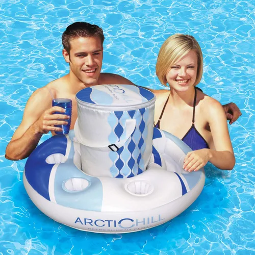Vista 2 de Poolmaster Enfriador flotante de refrigerio y bebidas, Artic Chill