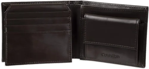 Vista 5 de Calvin Klein Cartera plegable minimalista RFID de cuero para hombre