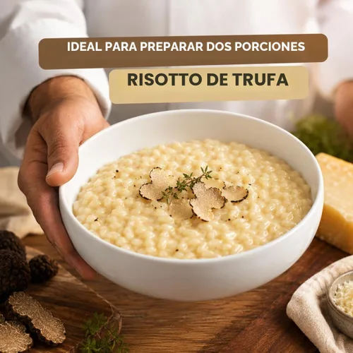 Vista 5 de Riso Scotti - Risotto sazonado con trufa, arroz Carnaroli, 7.4 oz (210 g)