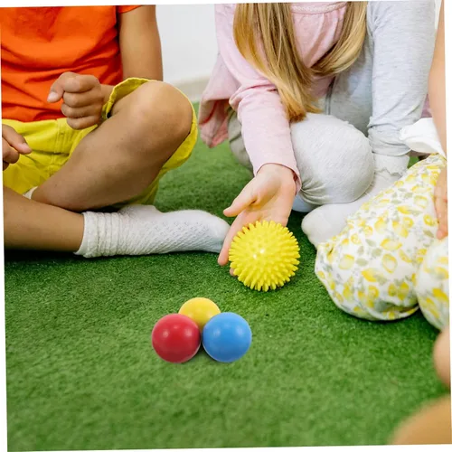 Vista 6 de Toddmomy 3 bolas de madera para croquet de repuesto para juegos familiares al aire libre, promueve la coordinación ojo-mano para actividades