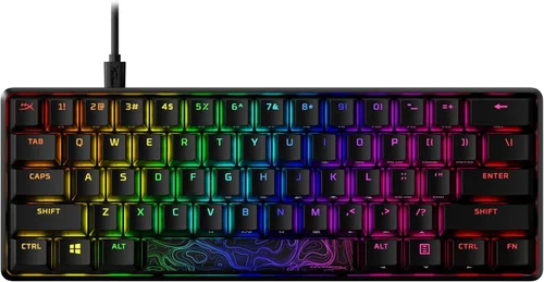 Vista 19 de HyperX Alloy Origins 60 - Teclado mecánico para juegos, factor de forma ultra compacto del 60 %, teclas PBT de doble disparo, retroiluminación LED