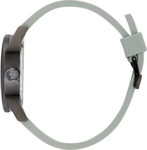 Vista 3 de adidas Reloj unisex con correa de silicona gris modelo AOFH220012I Gris