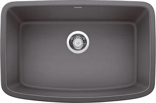 Vista 4 de BLANCO 443090 Valea Fregadero de Cocina Bajo Montaje 27" L x 18" W - Blanco Suave