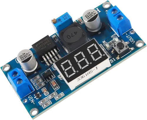 Vista 5 de 5 unids LM2596S DC-DC LM2596 con pantalla LED Voltímetro Buck Convertidor Reductor Regulador reductor 4.0-40V a 1.25-37V DC 36V a 24V a 12V a 5V