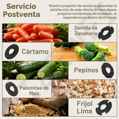 Vista 4 de 60009 60010 Juego de 12 placas de semillas opcionales para plantas
