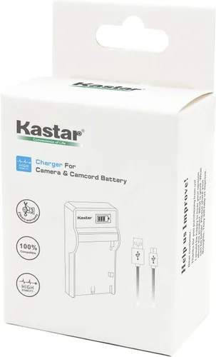 Vista 6 de Kastar Paquete de 4 baterías NP-W235 y cargador USB LCD compatibles con batería Fujifilm NP-W235 NPW235, cargador de batería Fujifilm BC-W235