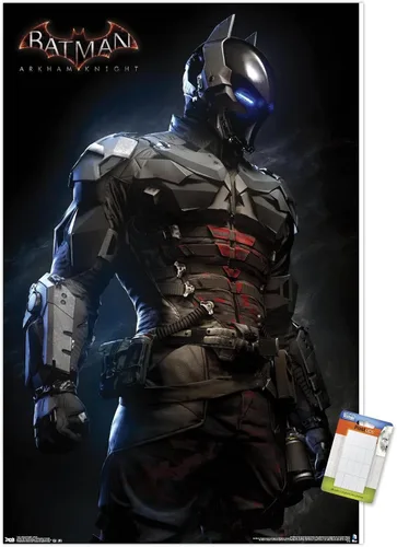 Vista 16 de Trends International DC Comics VIdeo Game - Arkham Knight - Armor Wall Poster, 14.725" x 22.375", Barnwood Framed Version