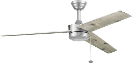 Vista 16 de Prominence Home Tenant, ventilador de techo LED contemporáneo de 52 pulgadas para interiores y exteriores, sin luz, cadena de tracción, opciones