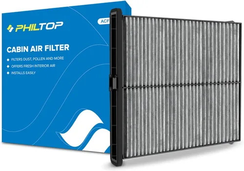 Vista 13 de PHILTOP Filtro de aire de cabina, reemplazo para CF9846A, Prius 2001-2009, Sienna LE 2004-2009, 4Runner 2003-2009, filtro de cabina Premium ACF016
