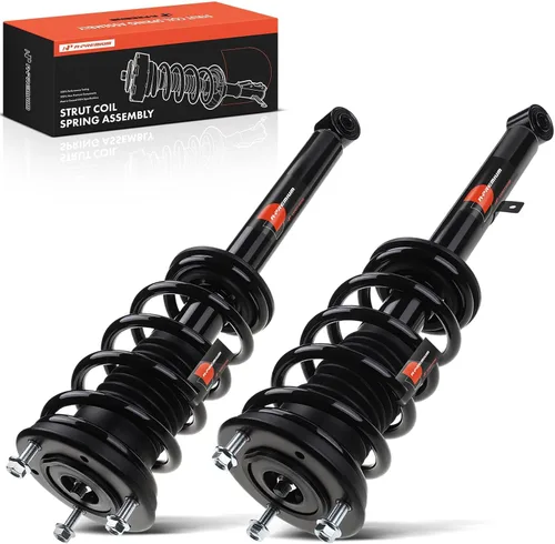 Vista 10 de A-Premium Par de suspensión delantera (2) Conjunto completo de amortiguador y resorte helicoidal Compatible con Lexus IS250 IS350 2006-2013