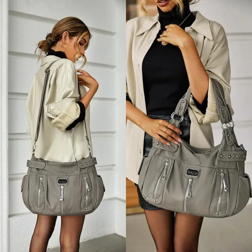 Vista 2 de Scarleton Bolso de mano para mujer, monederos para mujer, bolsos de hombro para mujer, H1292