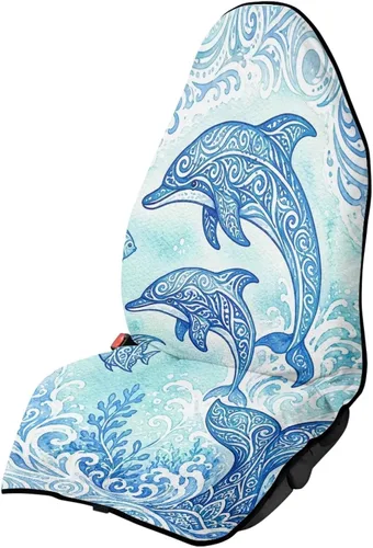 Vista 26 de Fundas de Asiento de Coche con Diseño de Sudadera de Girasol y Bandera Estadounidense para Coche, Camión, SUVs, Protector de Asiento Impermeable