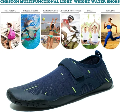 Vista 7 de Cheston Zapatos acuáticos de secado rápido para hombre y mujer