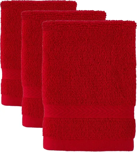 Vista 24 de Tommy Hilfiger Modern American - Toalla de baño de color sólido, 30 x 54 pulgadas, 100% algodón, 574 GSM (Sunshine)