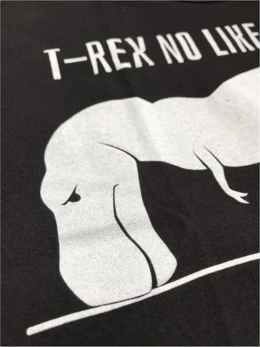 Vista 4 de T-REX NO Like Push-UPS Divertido entrenamiento, entrenamiento cruzado, camiseta de fitness