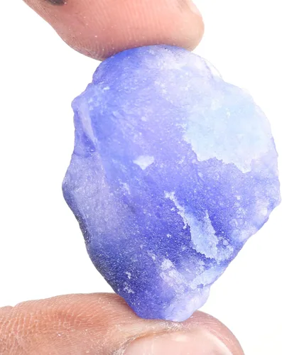 Vista 2 de REAL-GEMS Zafiro azul natural suelto, 32 unidades certificado en bruto AXA-381, Gema, azul