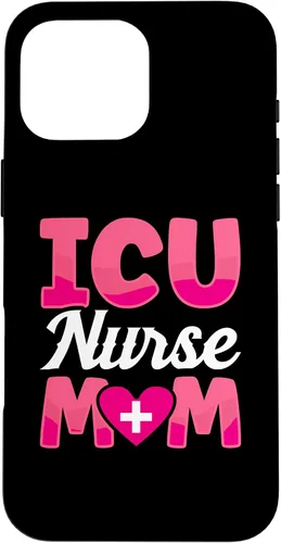 Vista 19 de iPhone 16 Icu Nurse Mom Nursing Ice Hospital Intensive Care Mother Case