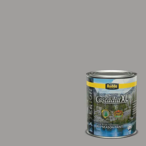 Vista 44 de Rodda Paint CASCADIA XL Pintura e imprimación satinada exterior en uno, cuarto de galón, pimienta de Jamaica