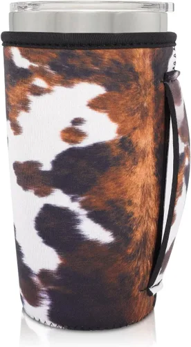 Vista 123 de Fundas Aislantes de Neopreno Portavasos con Asa para Vasos Tumbler de 20oz, Funda Reutilizable para Café Helado Para Tazas de Café de 30oz - 32oz