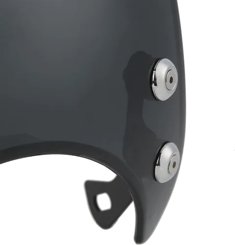 Vista 7 de Motocicleta, Retro Motocicleta PC Deflector de viento universal para 5-7in faro moto parte