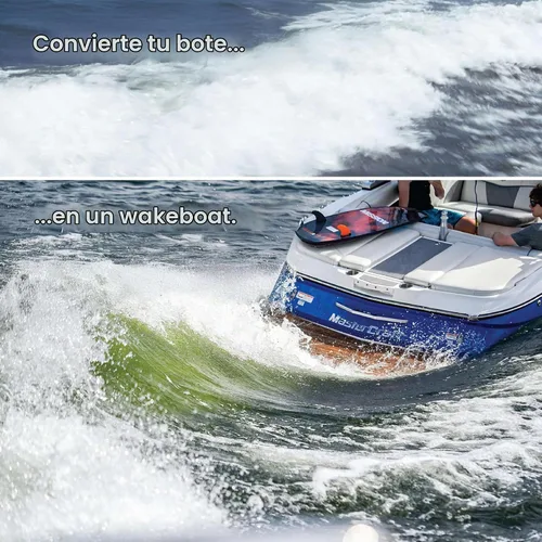 Vista 3 de MISSION Boat Gear Delta Wake Surf Shaper Solución