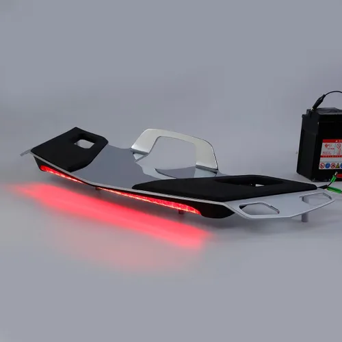 Vista 13 de TCT-MOTORPARTS Luz de freno LED para maletero trasero para Honda Goldwing GL1800 2018 2019 2020 Reemplazo para: 08L70-MKC-A00, 08U76-MKC-A00
