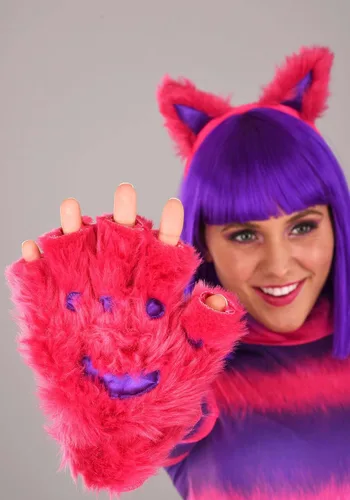 Vista 5 de FUN Costumes Body sexy de gato Cheshire para mujer