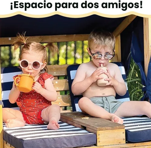 Vista 9 de KidKraft al aire última intervensión doble chaise lounge, talla única