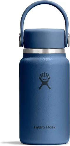 Vista 22 de Hydro Flask Micro Bottle - Mini frasco aislado a prueba de fugas para bolso o bolsillo en 6.7 onzas, verde agave