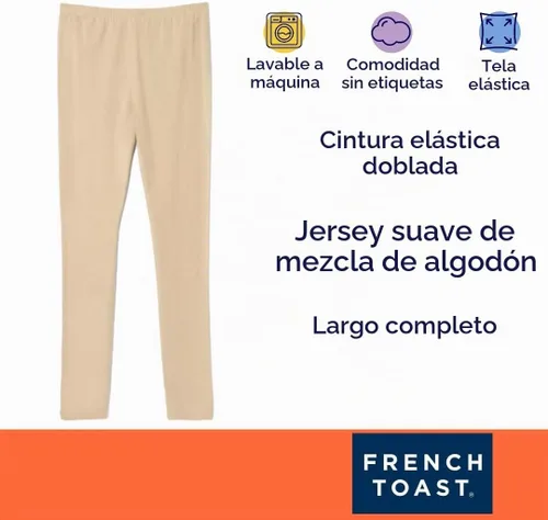 Vista 4 de French Toast tobillo Longitud Leggings Caqui