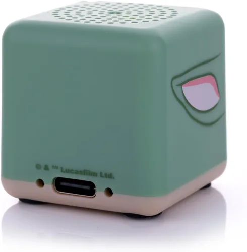 Vista 4 de Bitty Boomers Star Wars The Mandalorian: Grogu - Bitty Box - Llavero con altavoz Bluetooth de 1.3 pulgadas