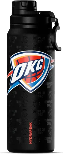 Vista 16 de Hydrapeak x NBA Botella de agua activa con licencia oficial Boston Celtics de 26 onzas con tapa chug y asa, reutilizable, acero inoxidable, doble